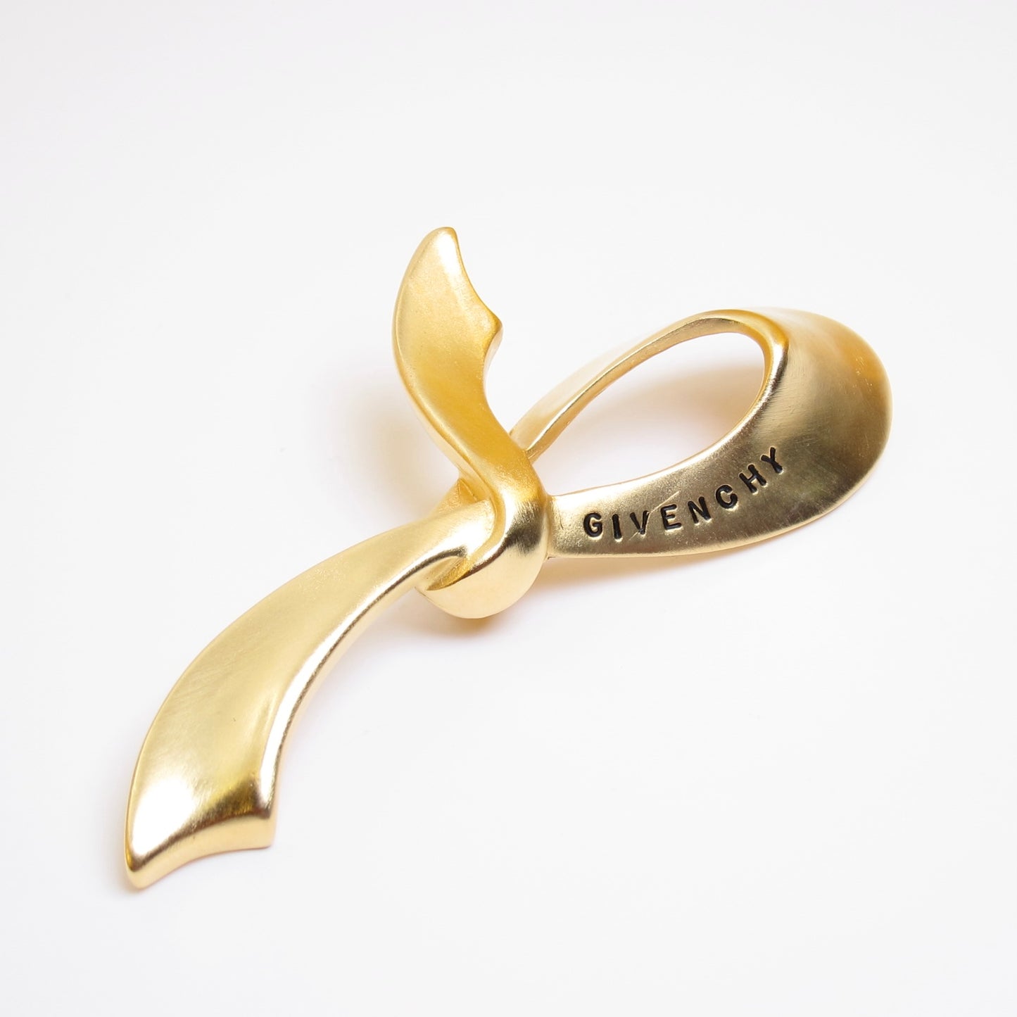 Givenchy Vintage Givenchy Logo Golden Knot Brooch