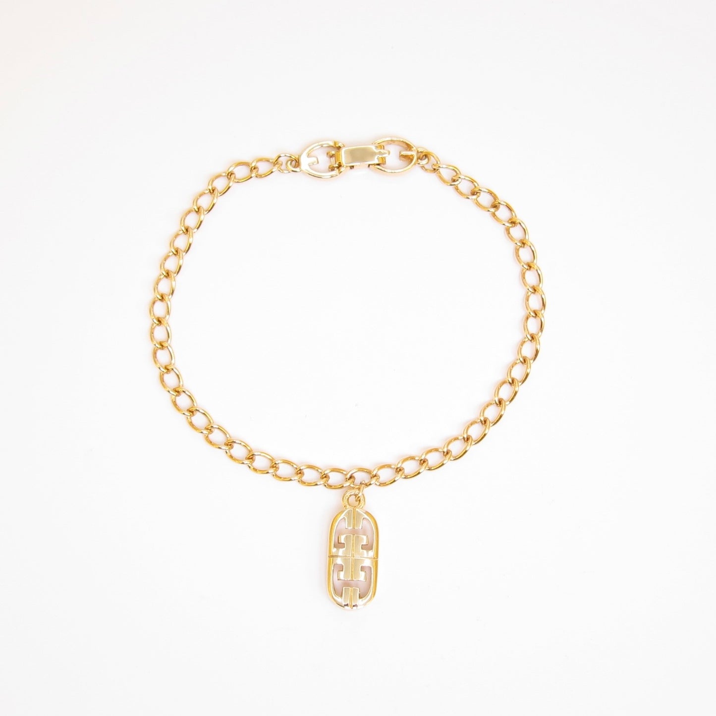 Givenchy Vintage 4G Logo Golden Chain Bracelet