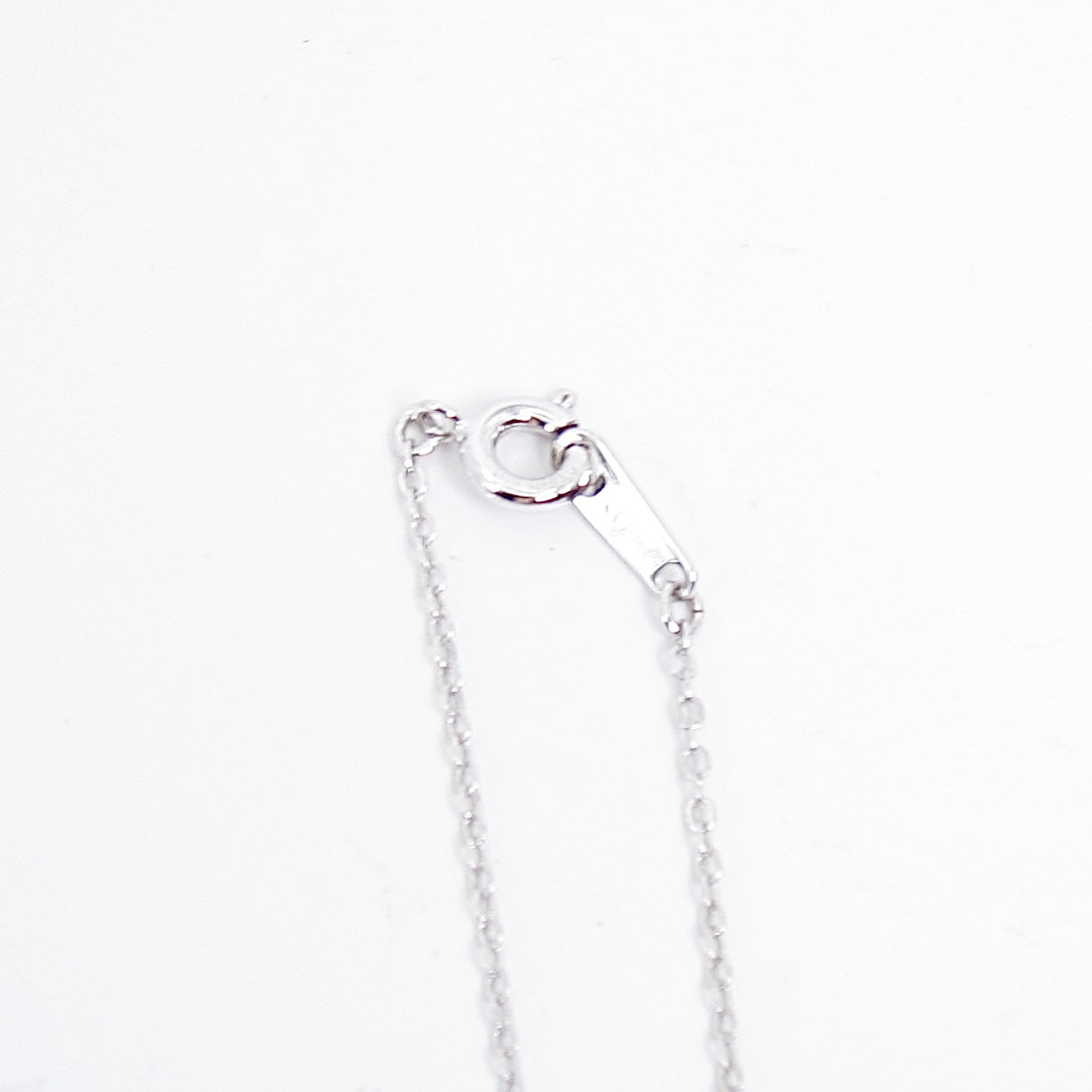Mikimoto Vintage Pearl in Circle Silver Necklace
