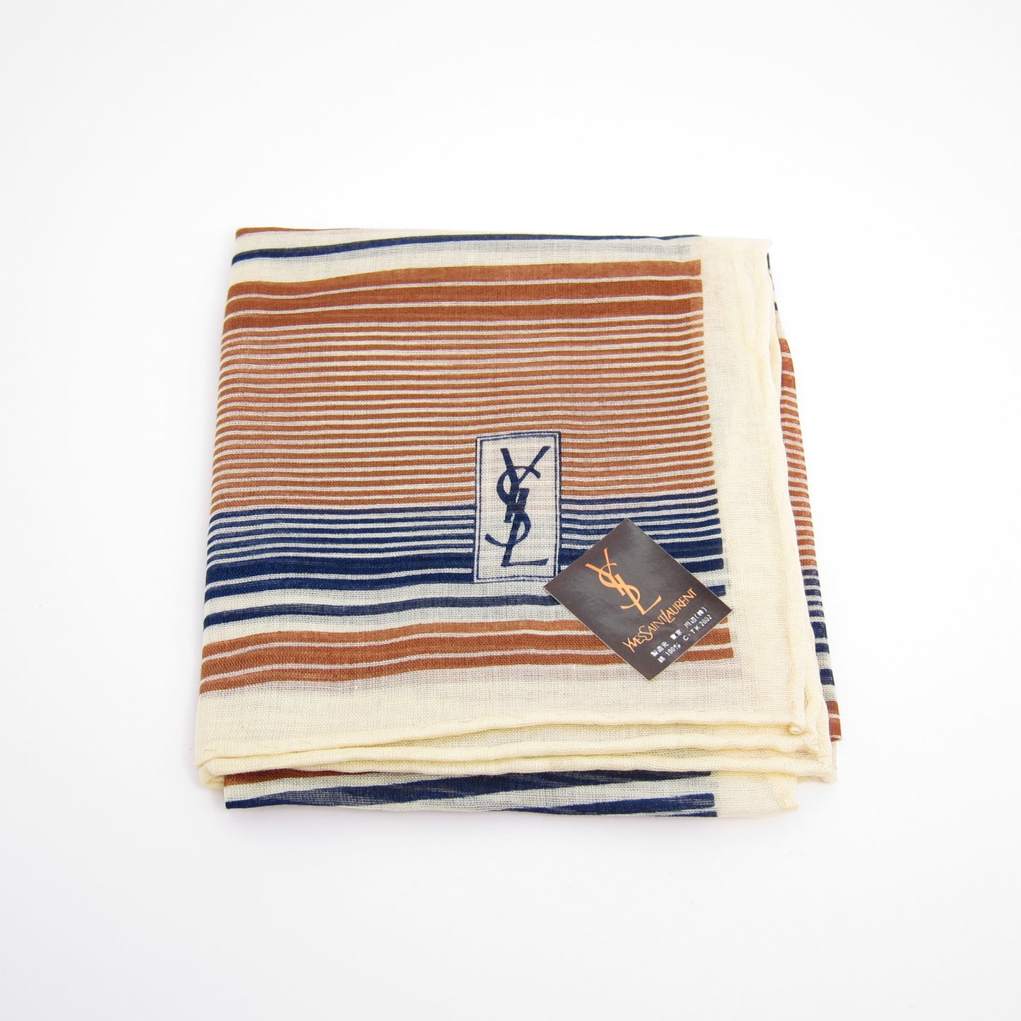 Yves Saint Laurent Vintage Unused Handkerchief