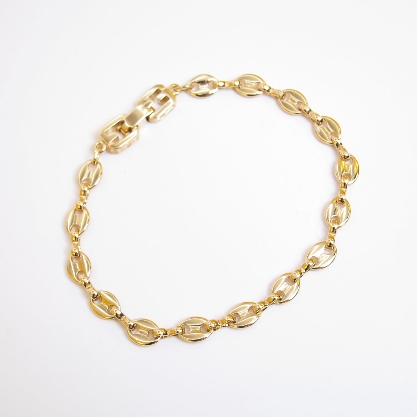 Givenchy Vintage Anchor Link Golden Bracelet