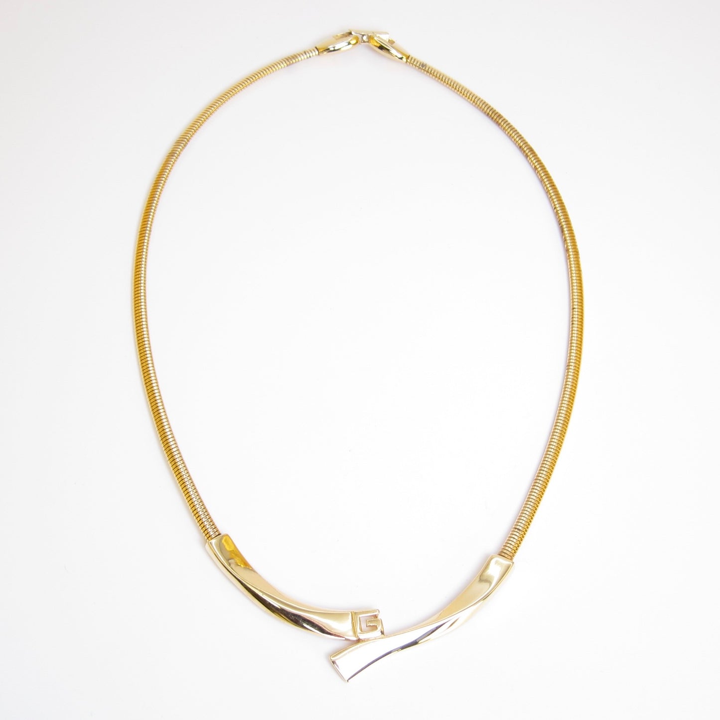 Givenchy Vintage Stylish G Logo Golden Necklace