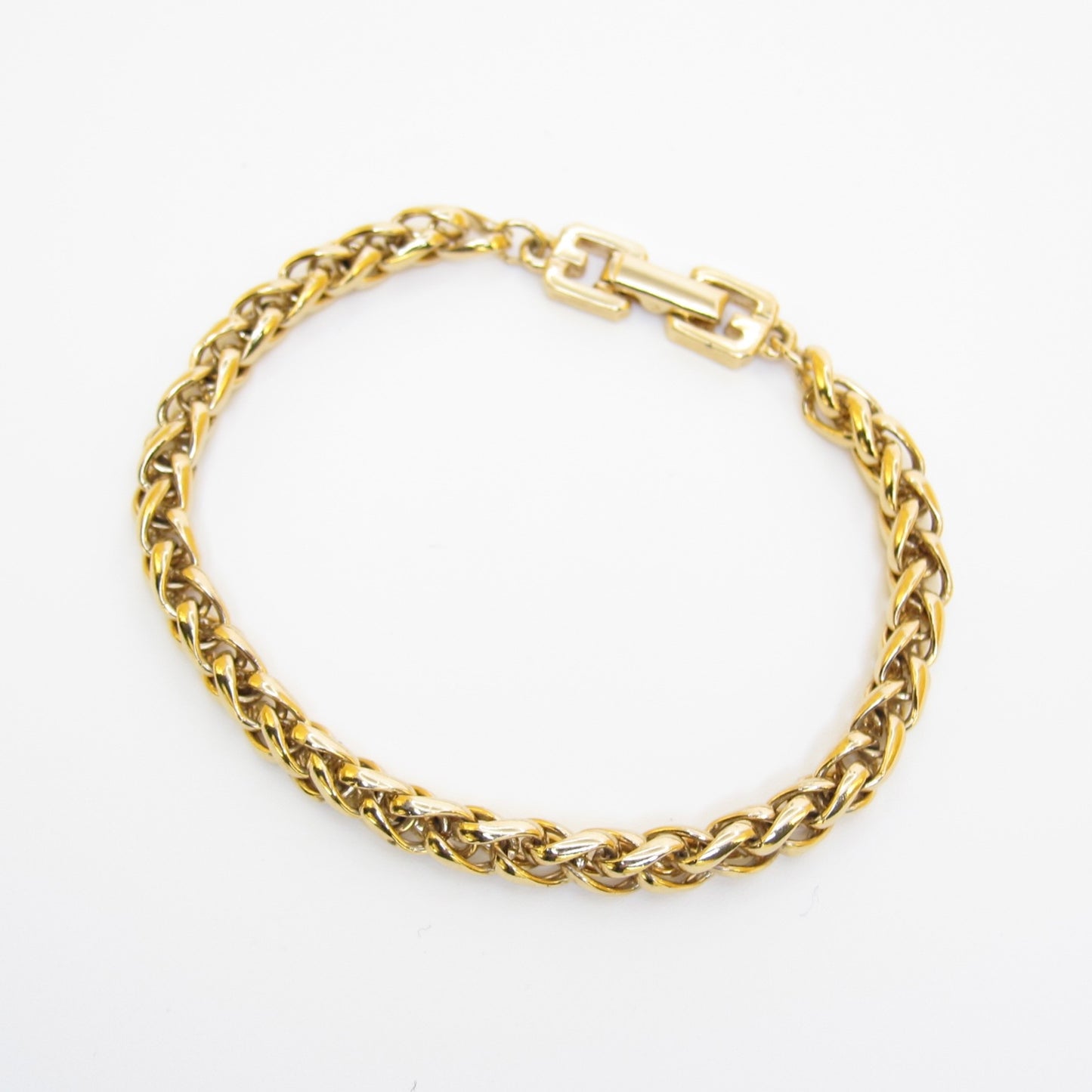 Givenchy Vintage Braided Chain Bracelet