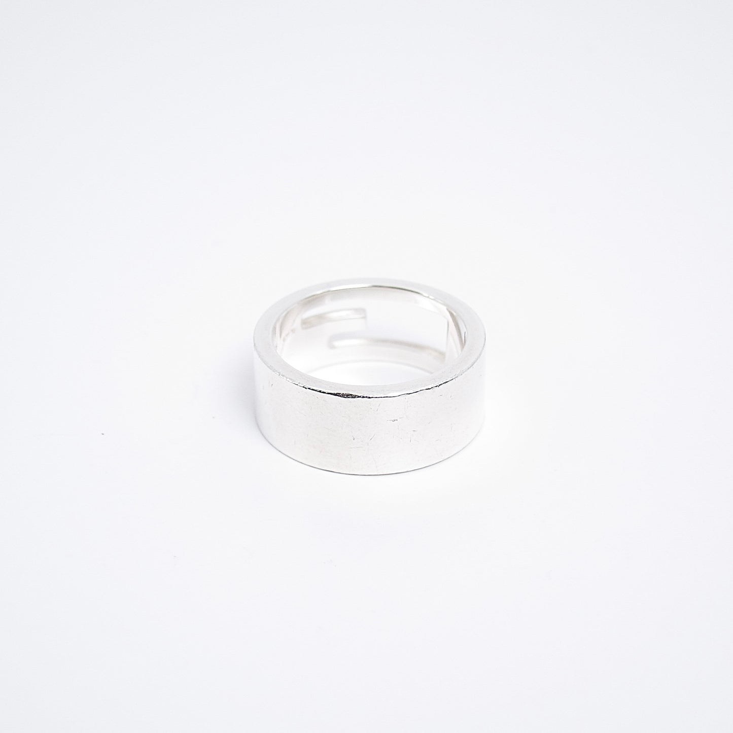 Gucci Vintage G Logo 925 Silver Ring