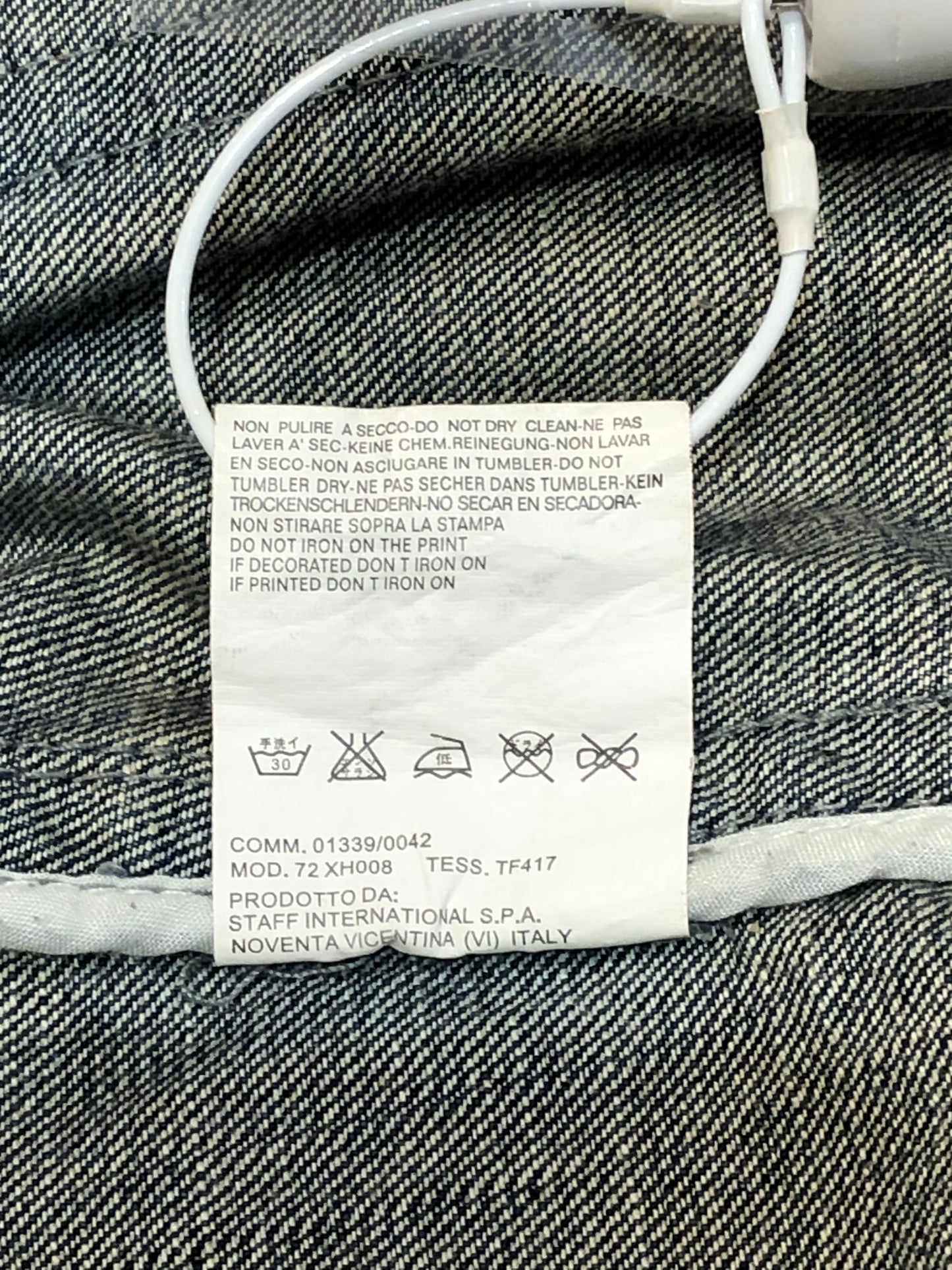 Dsquared2 Vintage Canada Patch Denim Jacket