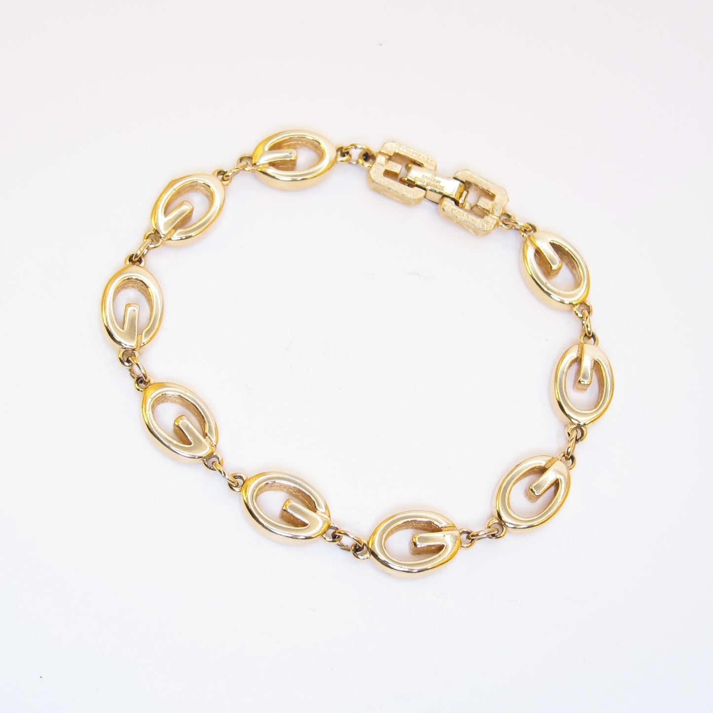 Givenchy Vintage G Logo Golden Bracelet