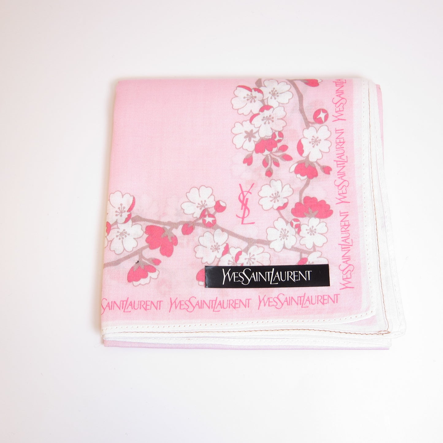 Yves Saint Laurent Vintage Unused Handkerchief