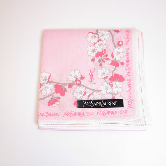Yves Saint Laurent Vintage Unused Handkerchief
