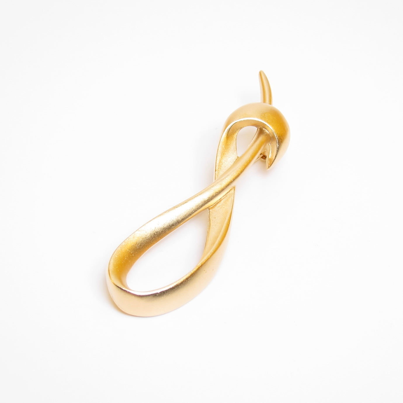 Nina Ricci Vintage Stylish Golden Brooch