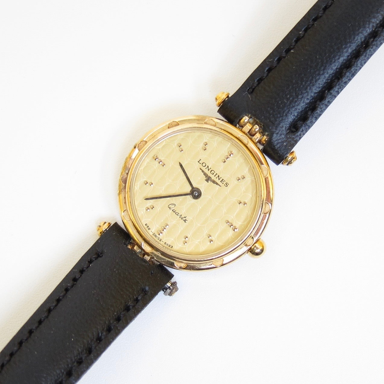 Longines Vintage Gold-Tone Round Quartz Watch