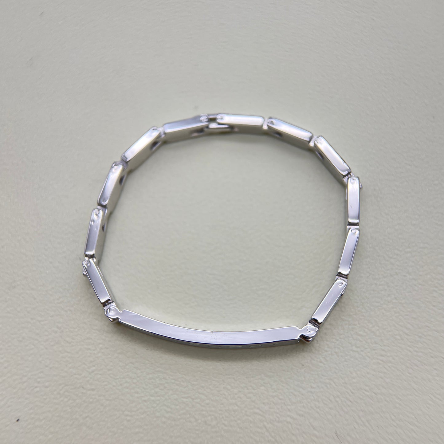 Givenchy Vintage Givenchy Logo Silver Bracelet