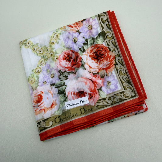 Christian Dior Vintage Unused Handkerchief
