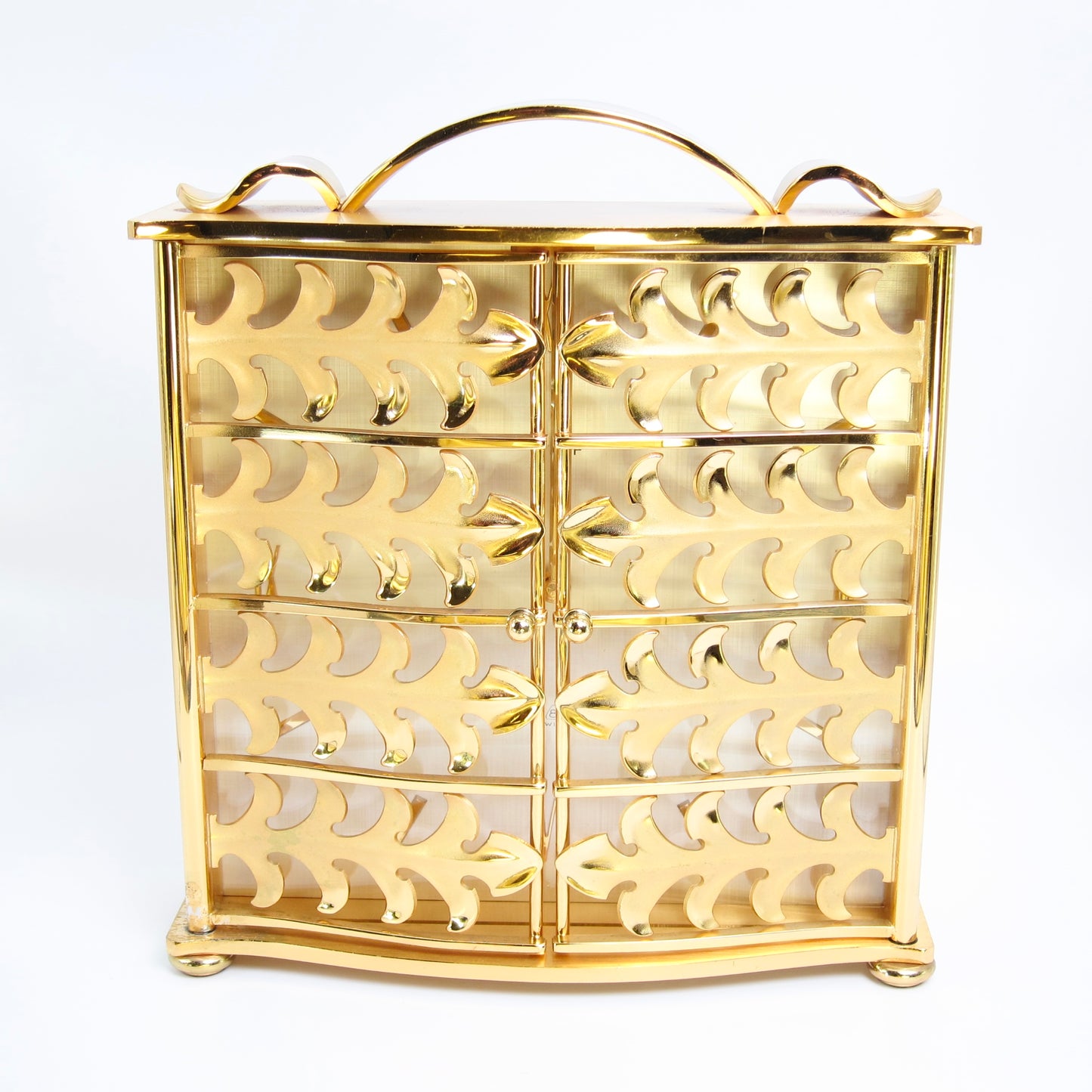 Imhof Vintage Golden Table Clock