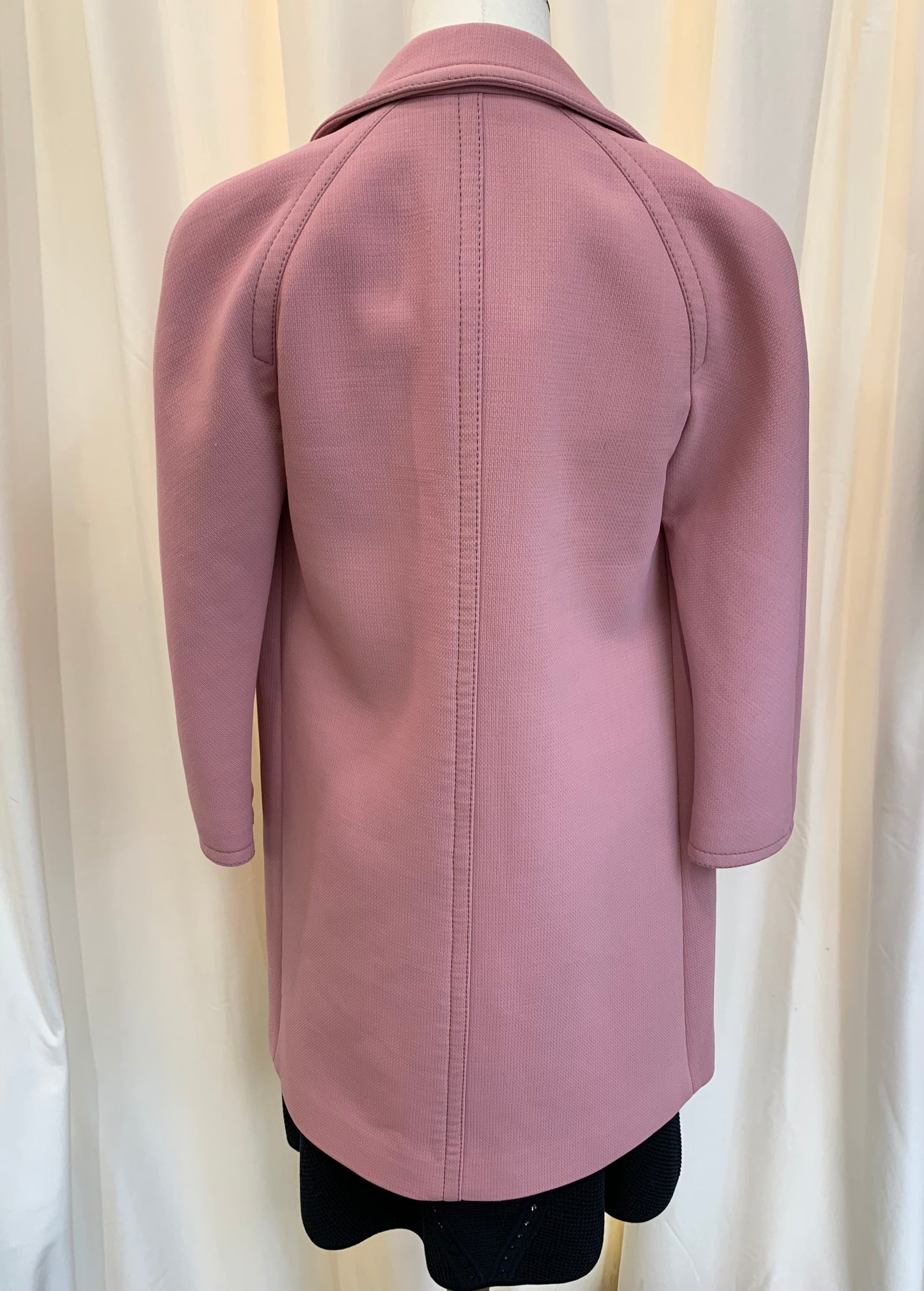 Gucci Dusty Pink Cropped Jacket With Pearl Gg Buttons