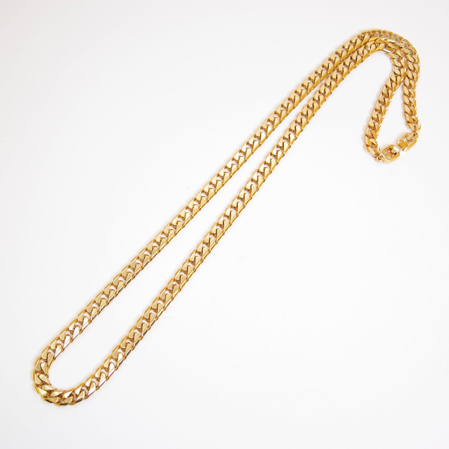 Givenchy Vintage Stylish Golden Long Necklace