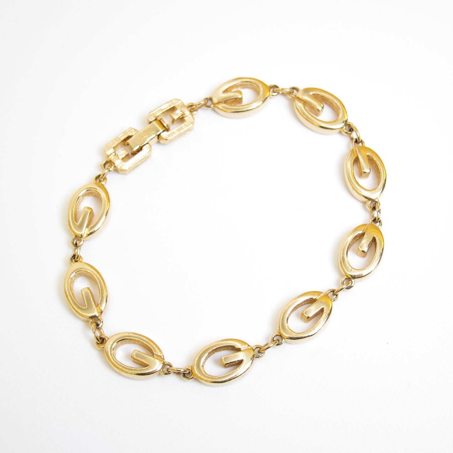 Givenchy Vintage G Link Bracelet