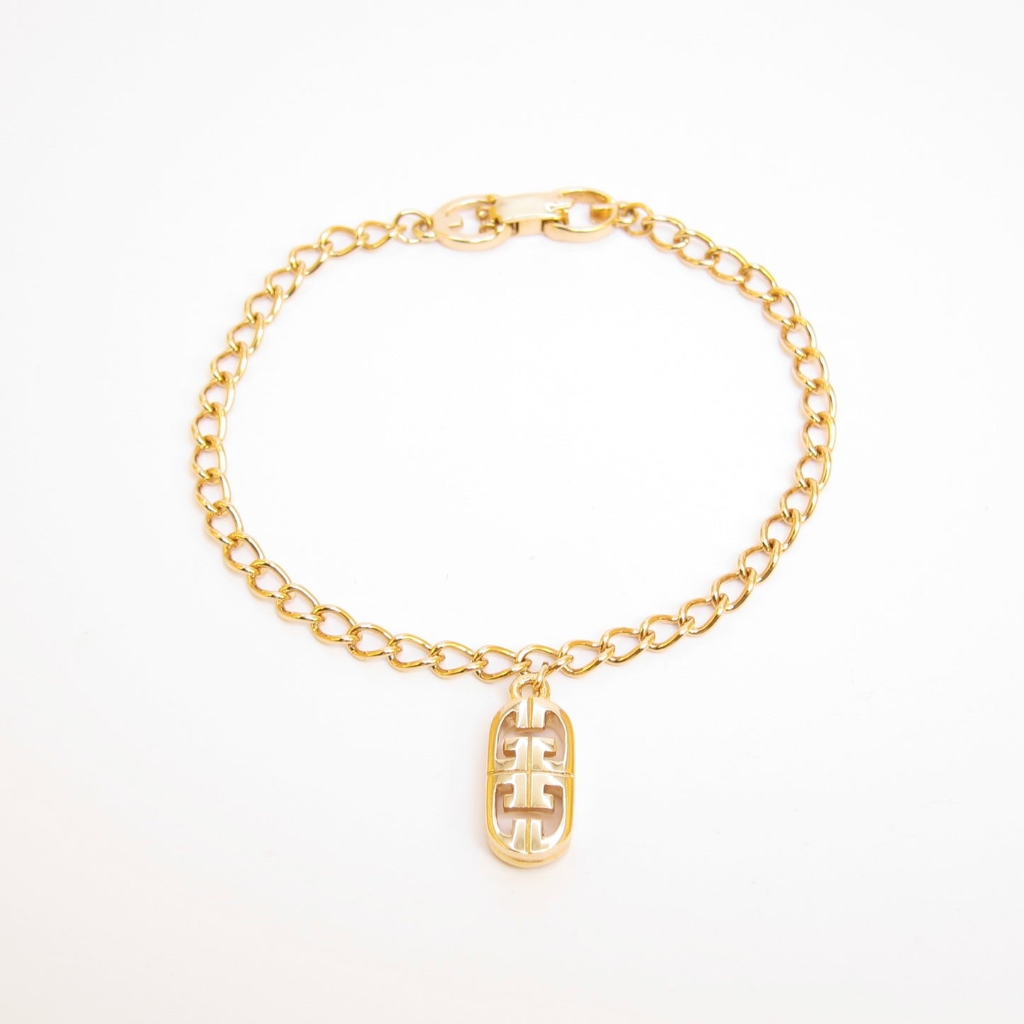Givenchy Vintage 4G Logo Golden Chain Bracelet