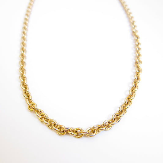 Givenchy Vintage Stylish Golden Long Necklace