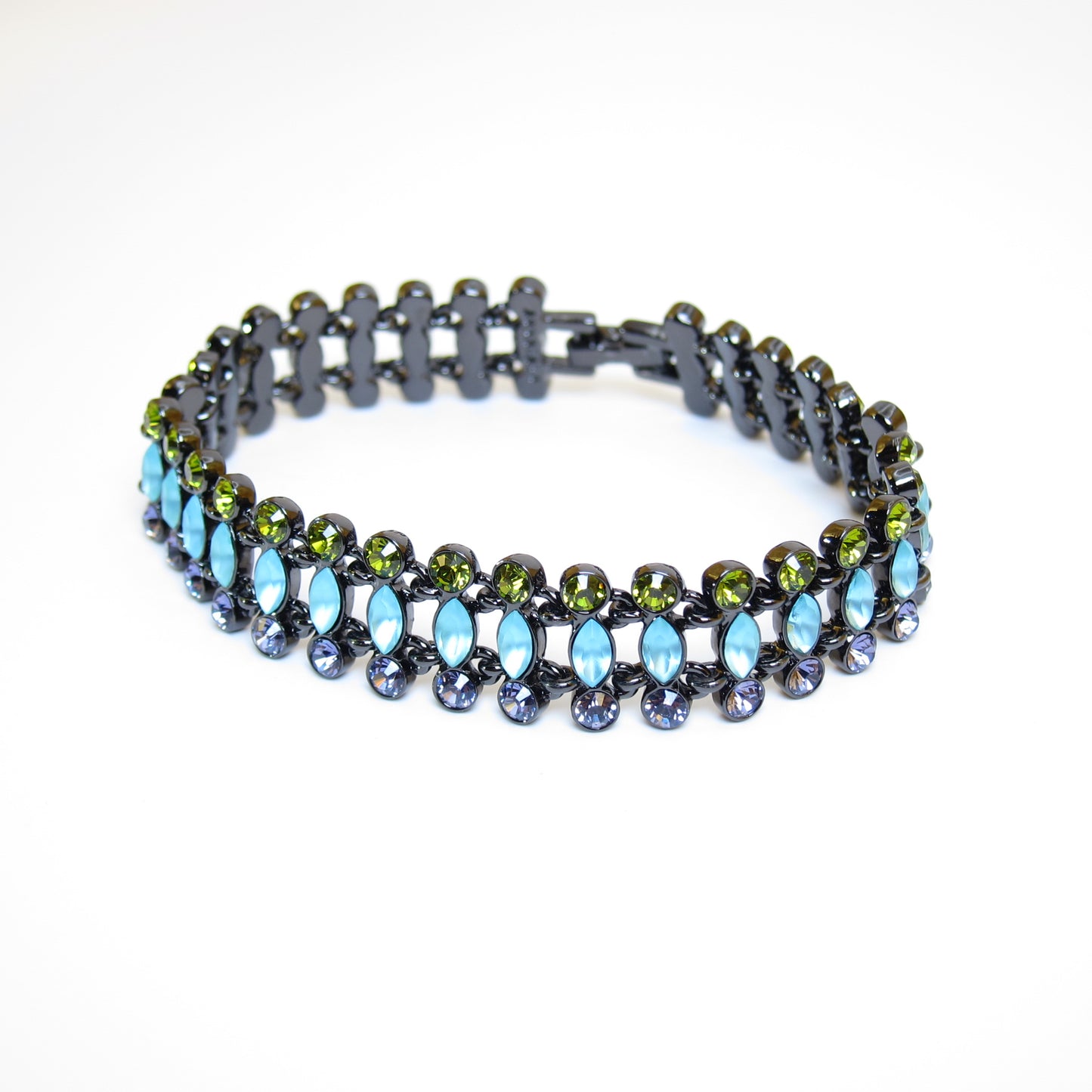 Givenchy Vintage Multi Color Stone Bracelet