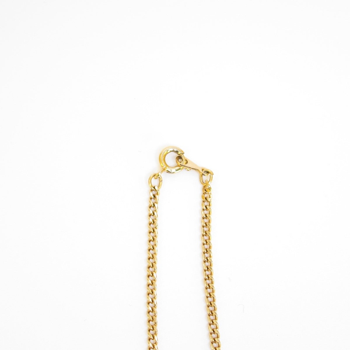 Givenchy Vintage GG Logo Golden Necklace