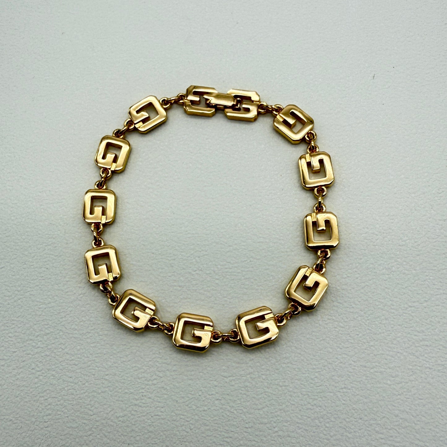 Givenchy Vintage G Logo Golden Bracelet