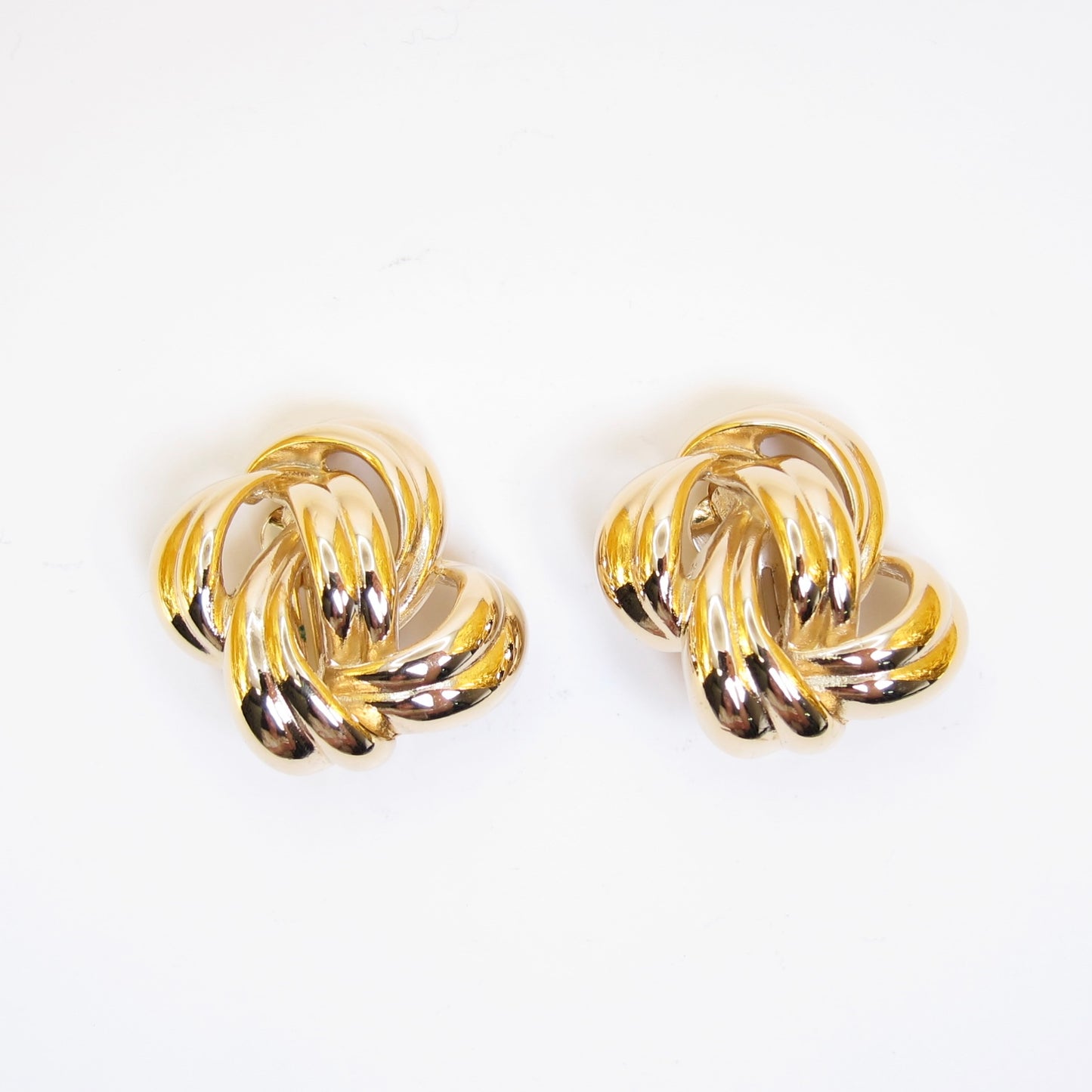 Givenchy Vintage Stylish Golden Clip-on Earrings