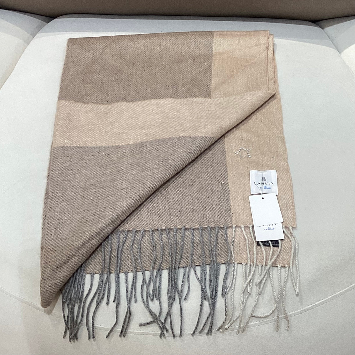 Lanvin Vintage Beige Muffler