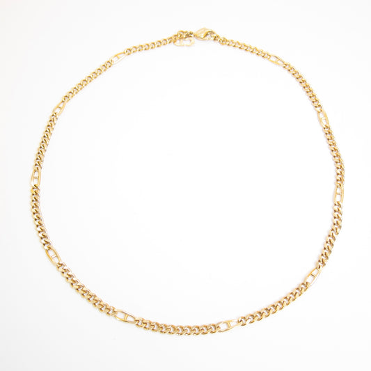 Christian Dior Vintage Stylish Golden Chain Necklace