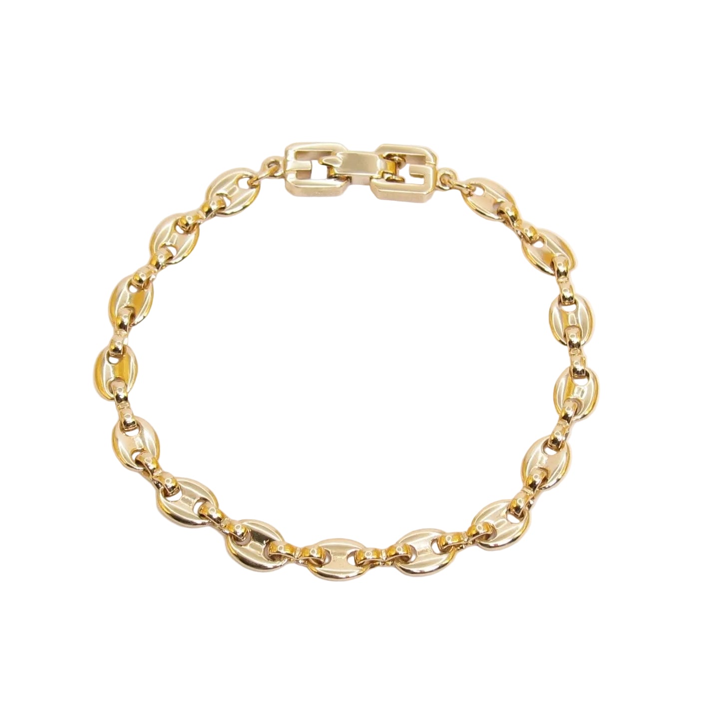 Givenchy Vintage Anchor Link Golden Bracelet