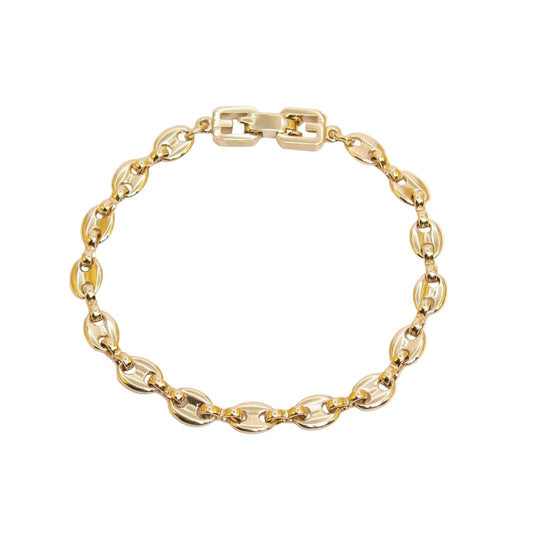 Givenchy Vintage Anchor Link Golden Bracelet