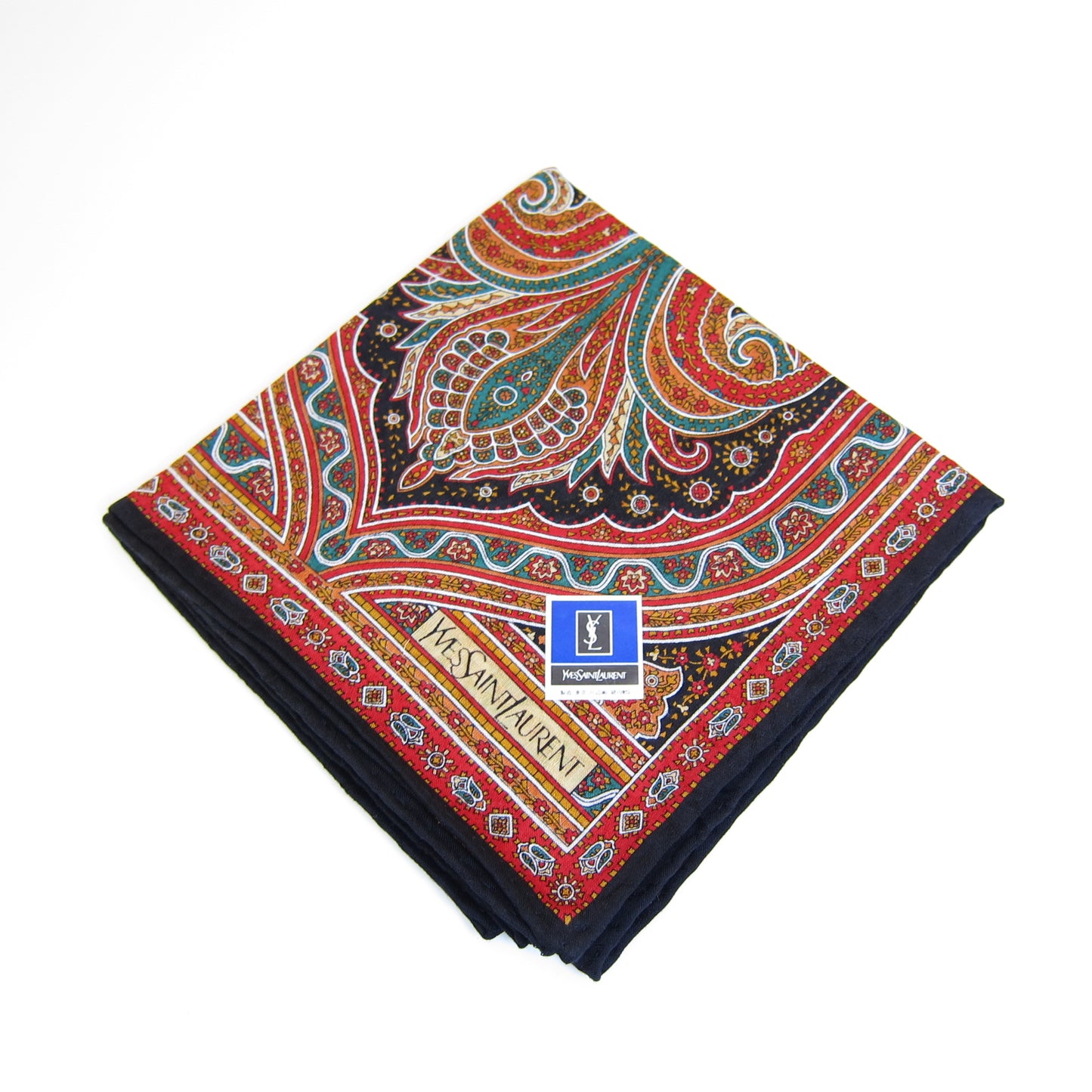Yves Saint Laurent Vintage Unused Handkerchief