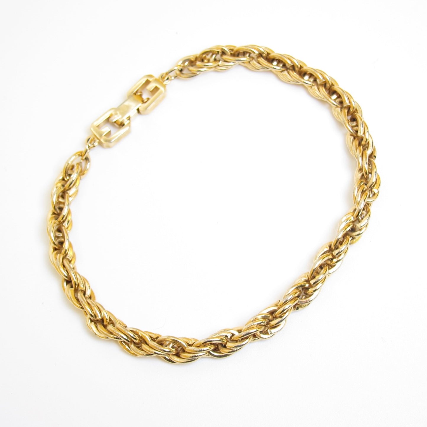 Givenchy Vintage Rope Chain Bracelet