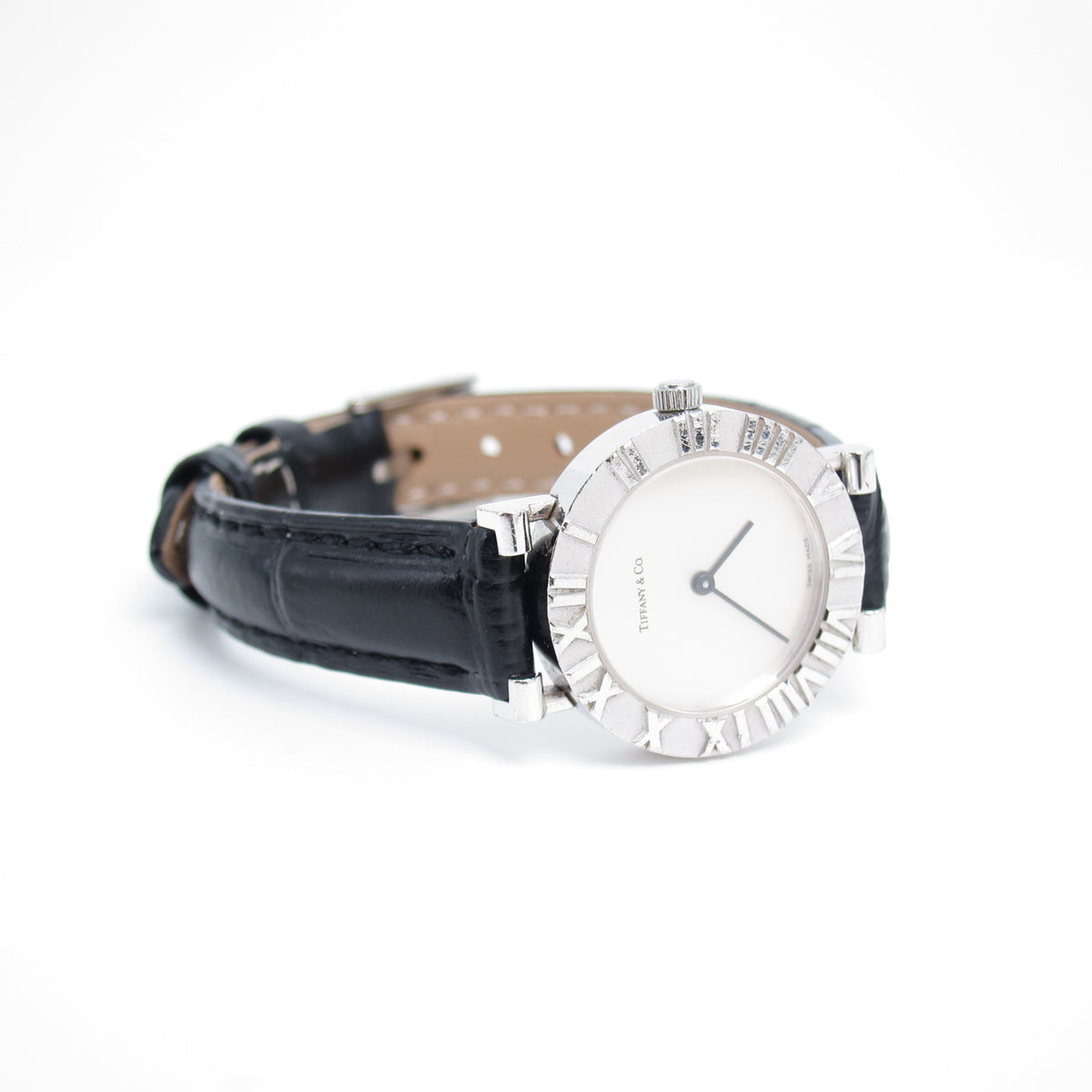 Tiffany & Co. Vintage Atlas L0640 925 Sterling Silver Watch