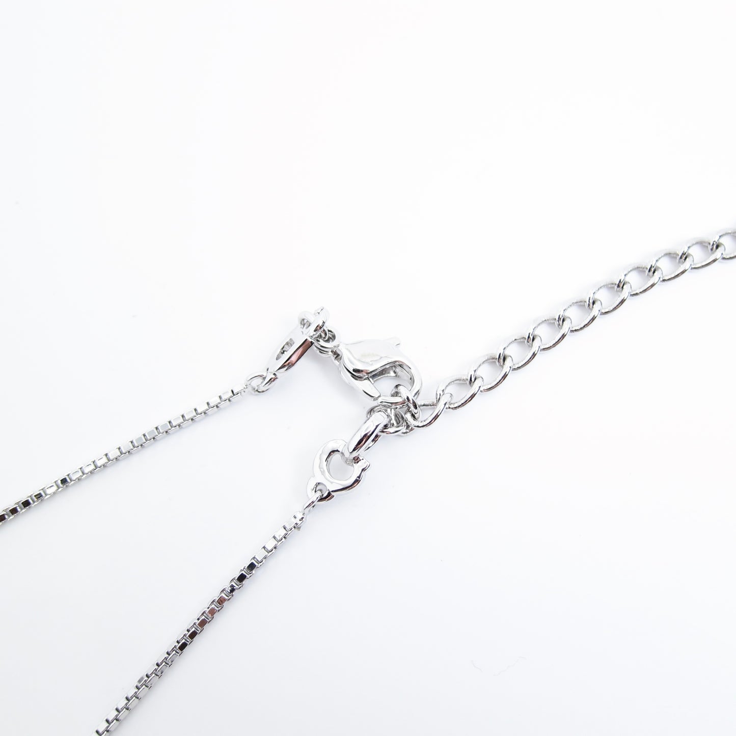 Christian Dior Vintage Dior Logo Charm Silver Bracelet