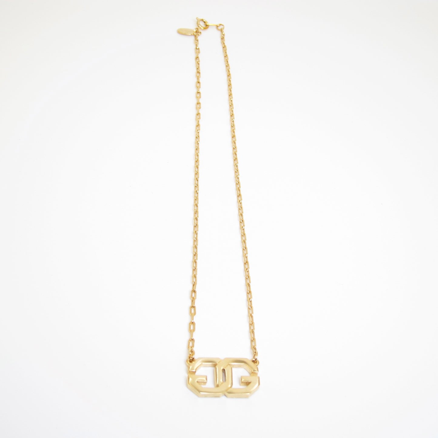Givenchy Vintage Double G Necklace