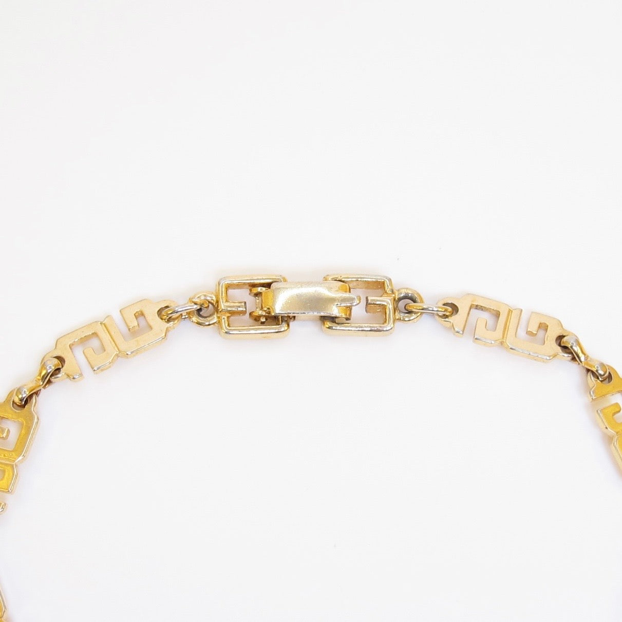 Givenchy Vintage GG Logo Golden Bracelet