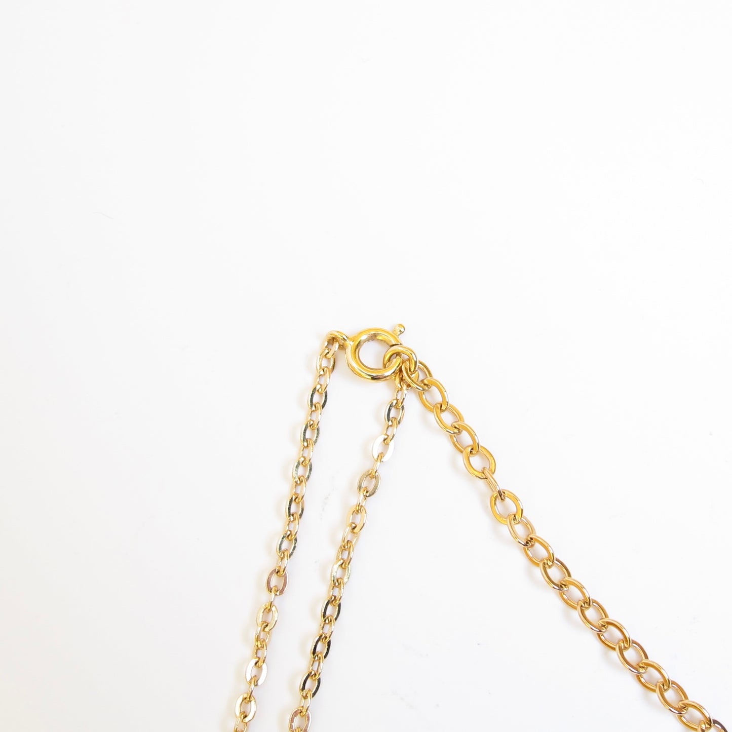 Christian Dior 復古 Dior 橢圓形金色項鍊