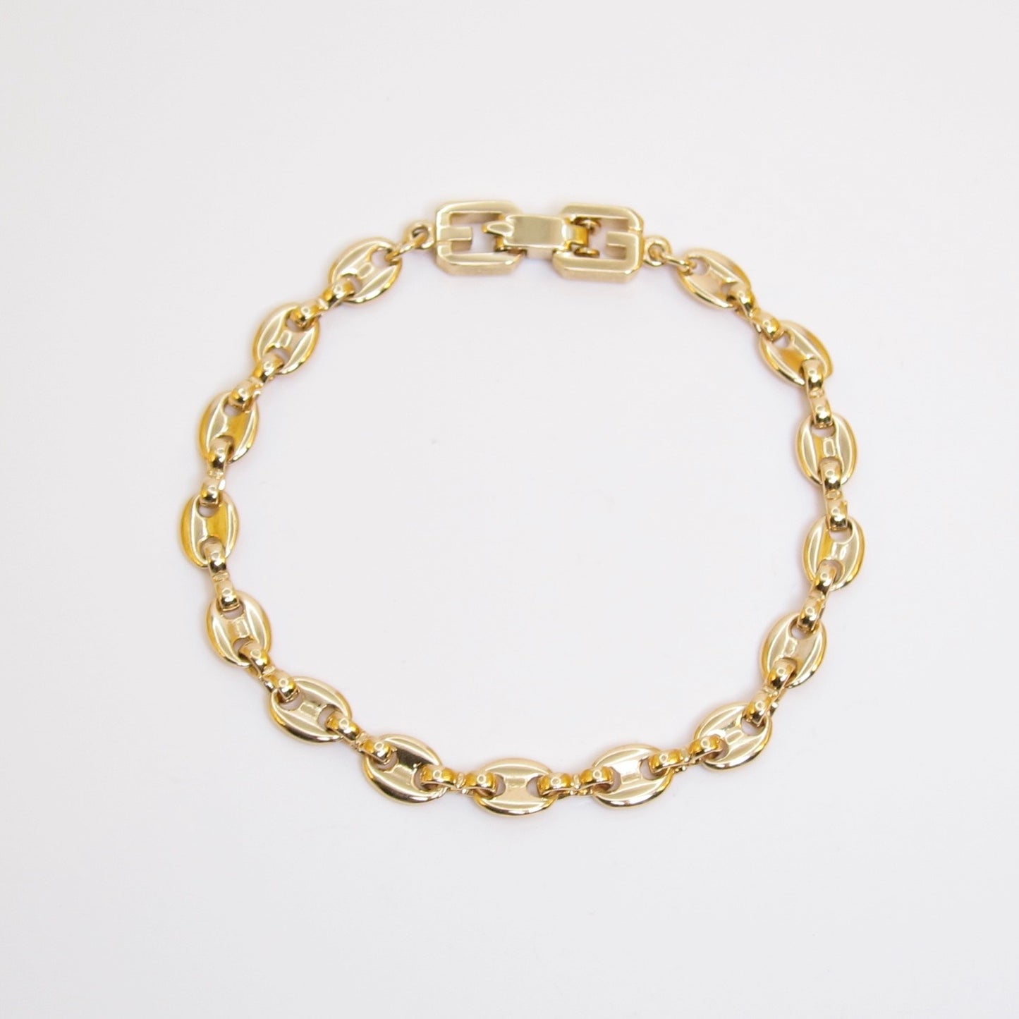 Givenchy Vintage Anchor Link Golden Bracelet