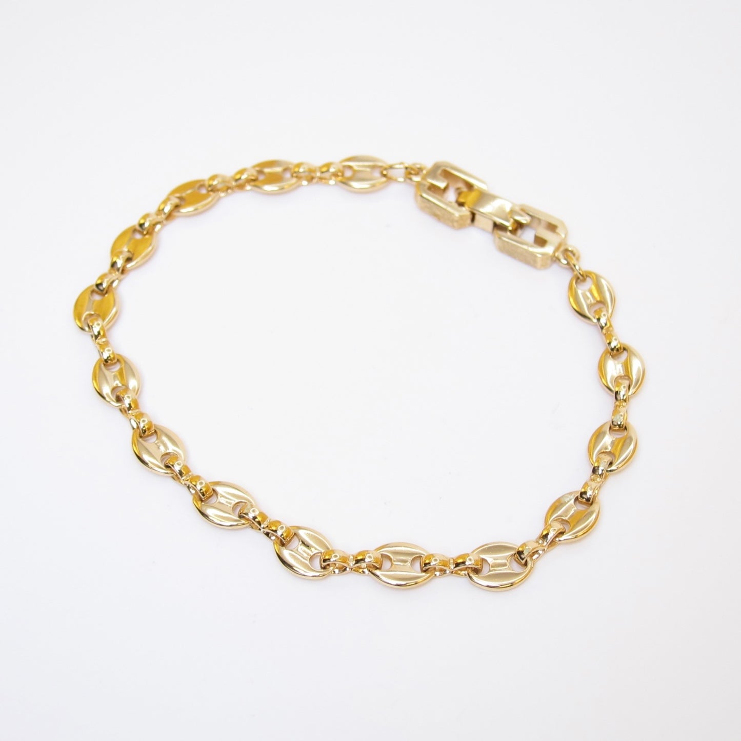 Givenchy Vintage Anchor Link Golden Bracelet