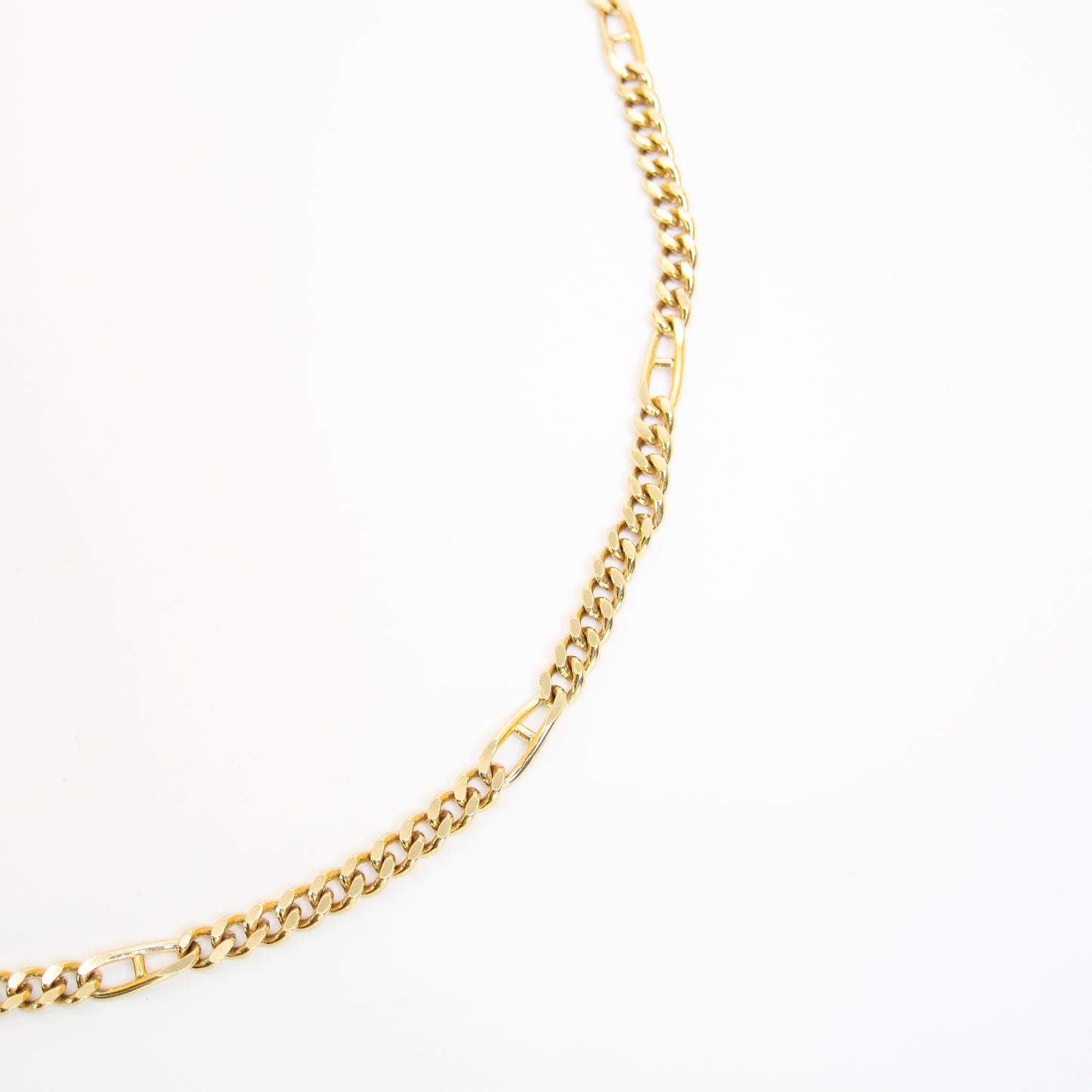 Christian Dior Vintage Stylish Golden Chain Necklace