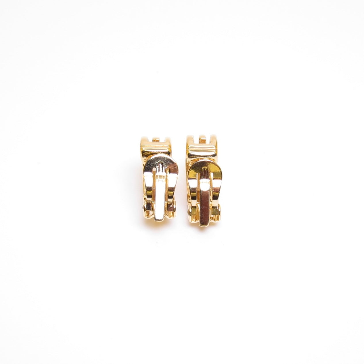 Givenchy Vintage GG Logo Golden Clip-on Earrings