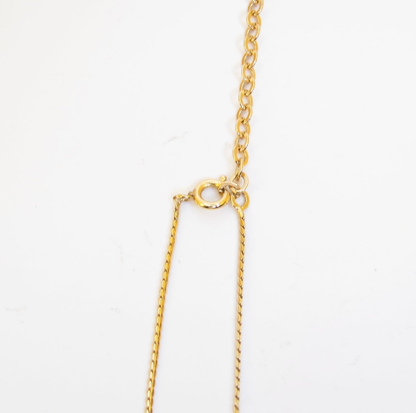 Christian Dior 復古 Dior 心型水鑽金色項鍊