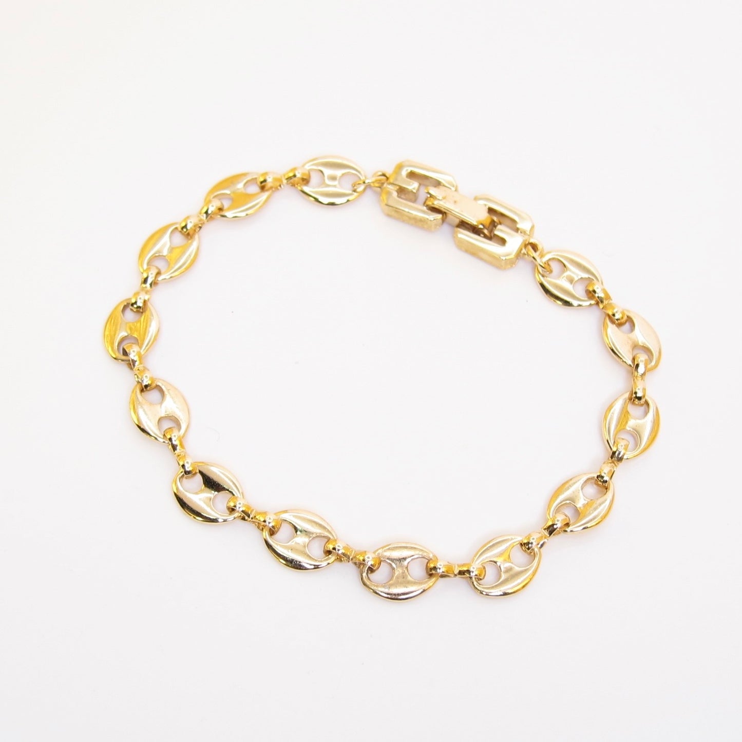Givenchy Vintage Anchor Link Golden Bracelet