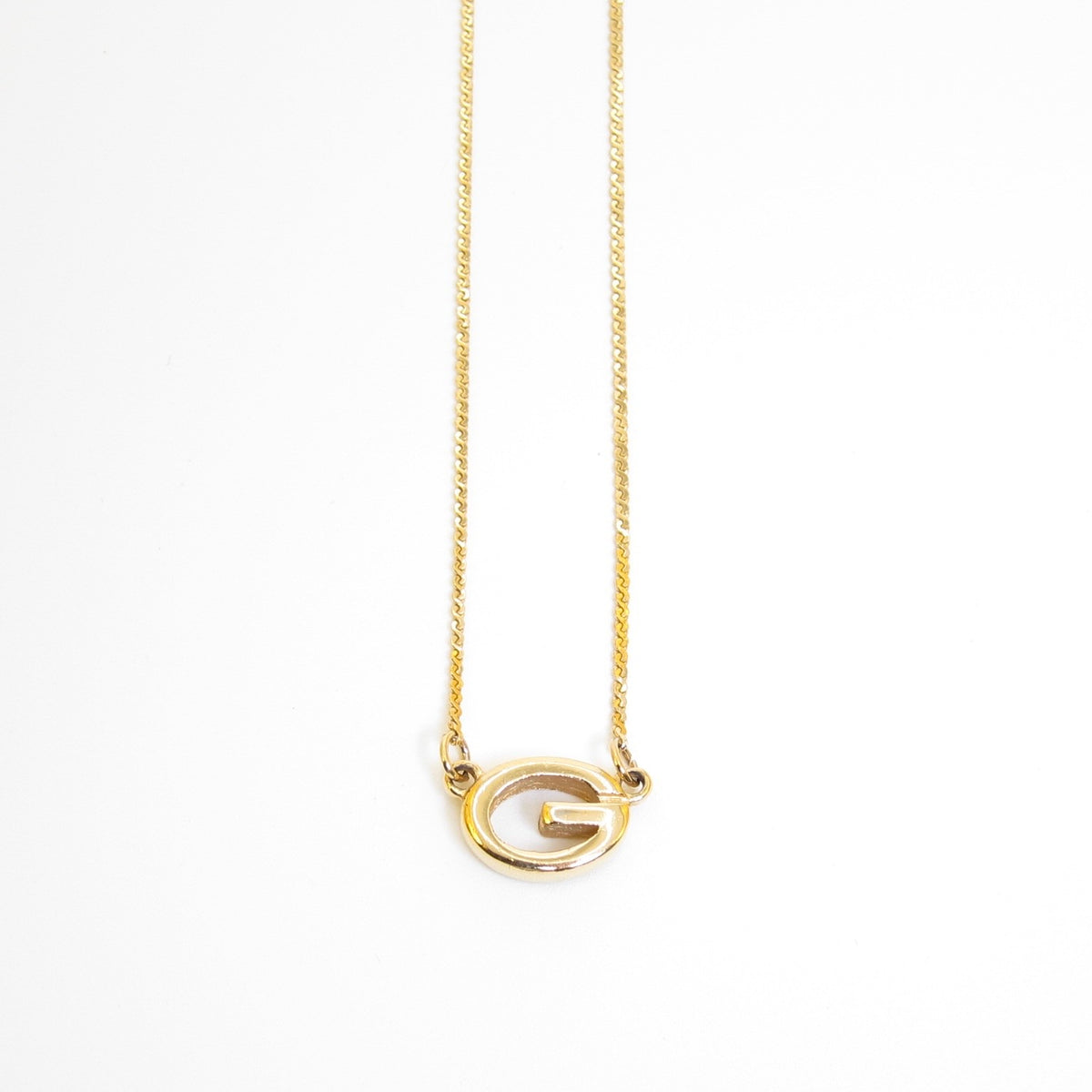 Givenchy Vintage Open G Necklace
