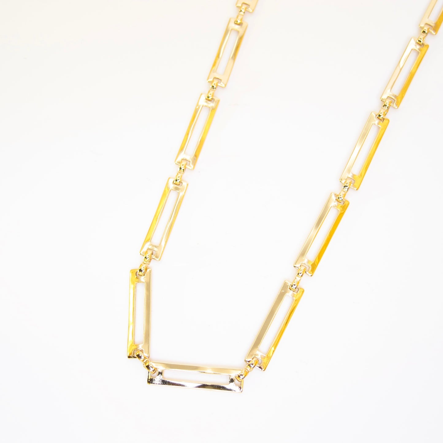 Givenchy Vintage Stylish Golden Long Necklace