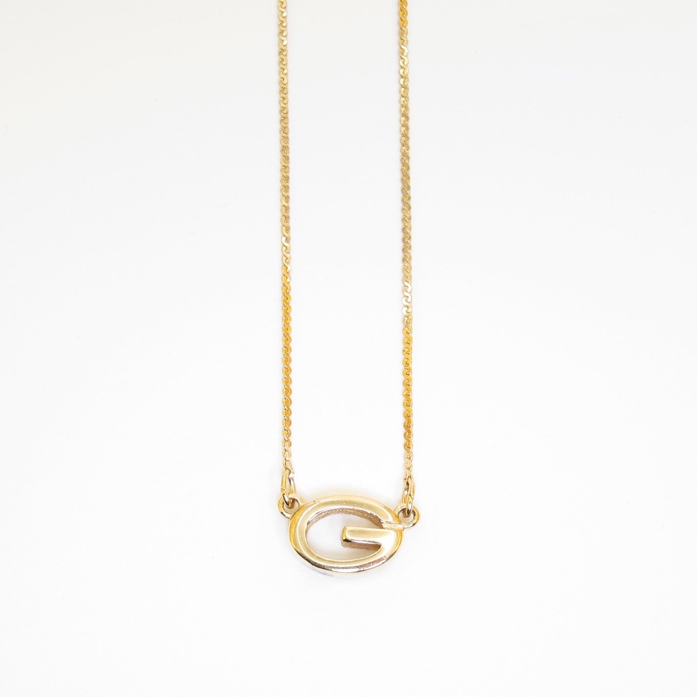 Givenchy Vintage Open G Necklace
