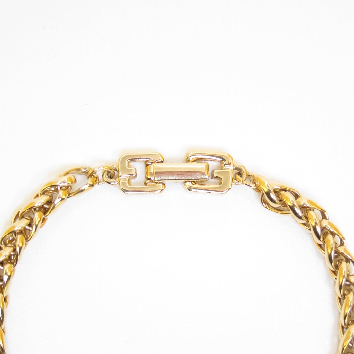 Givenchy Vintage Braided Chain Bracelet