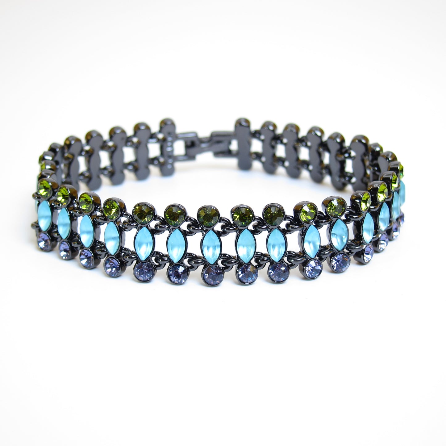Givenchy Vintage Multi Color Stone Bracelet