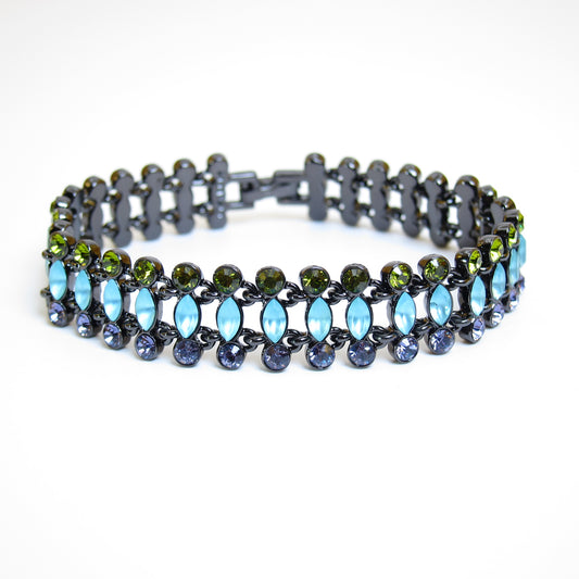 Givenchy Vintage Multi Color Stone Bracelet