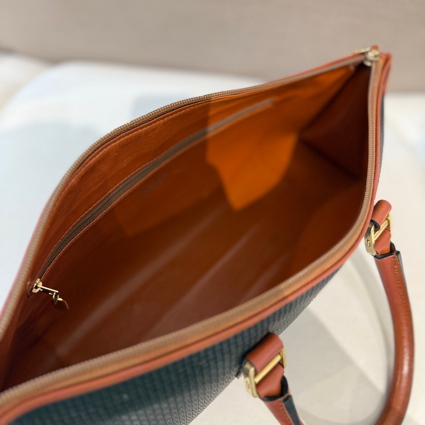 Bally Triangular-Shaped Mini B Logo Pattern Handbag